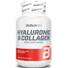 BioTech Hyaluronic&Collagen 30 капс