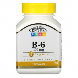21st Century Витамин B-6 100 мг 110 таб