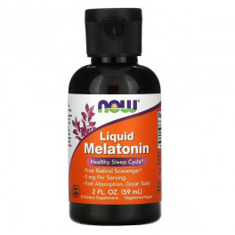 NOW Liquid Melatonin 59 мл